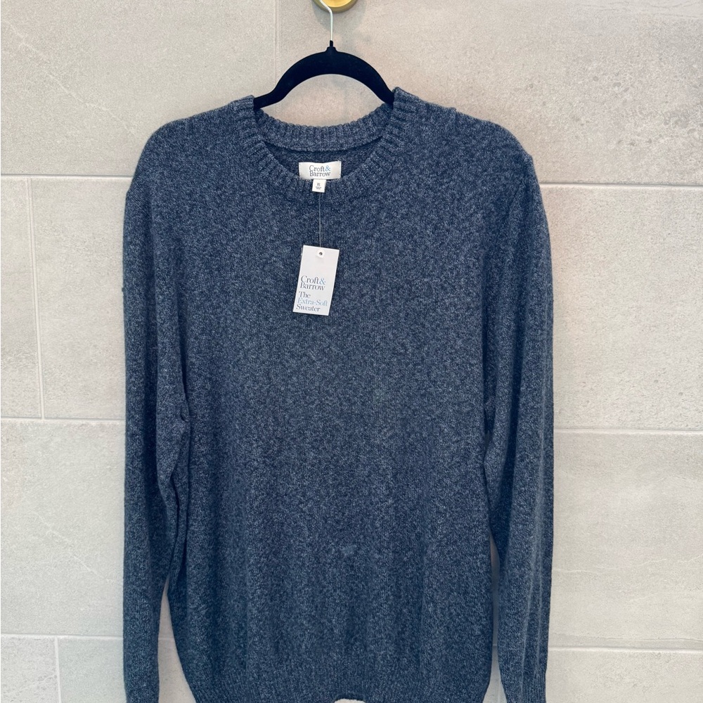 New with Tag Navy Blue Men's Sweater